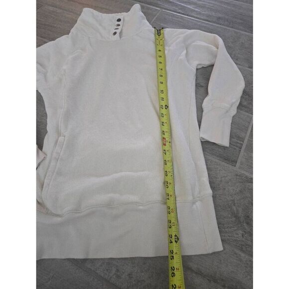 Women's Alo Pullover Sweatshirt Cowl‎ Neck Cream Color Size XS - Picture 2 of 9